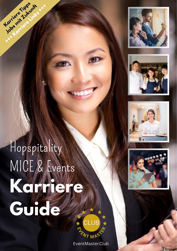 Cover Karriere Guide Hospitality, MICE & Events – Der kostenlose Job-Ratgeber