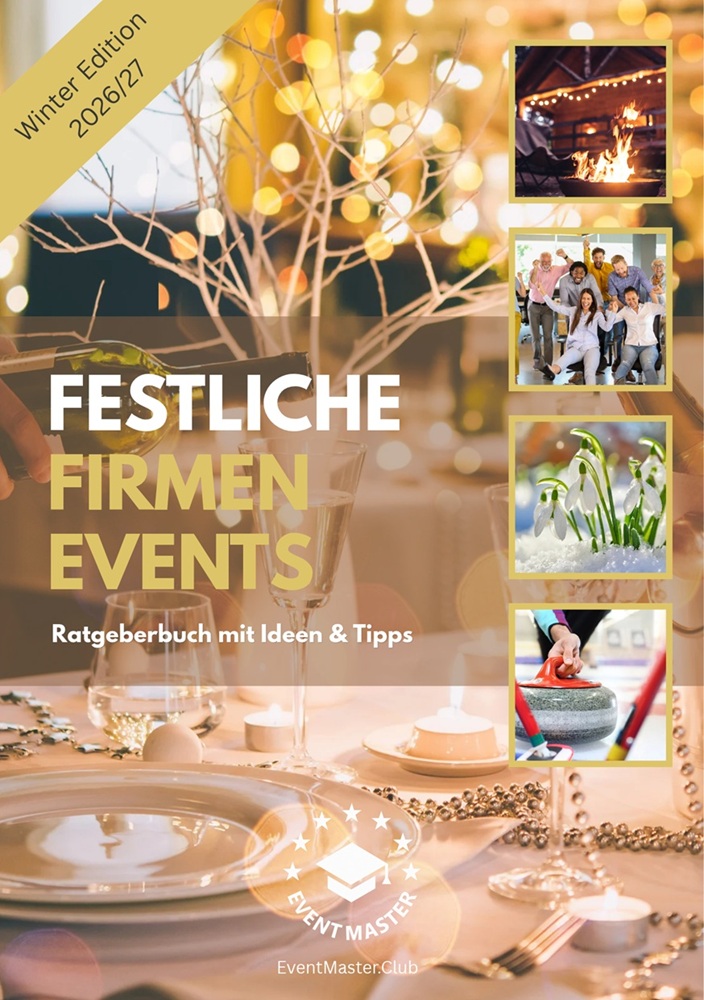 Cover eBook Festliche Firmen-Events Winter-Edition 2026-27